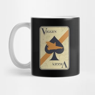 Viggen (distressed) Mug